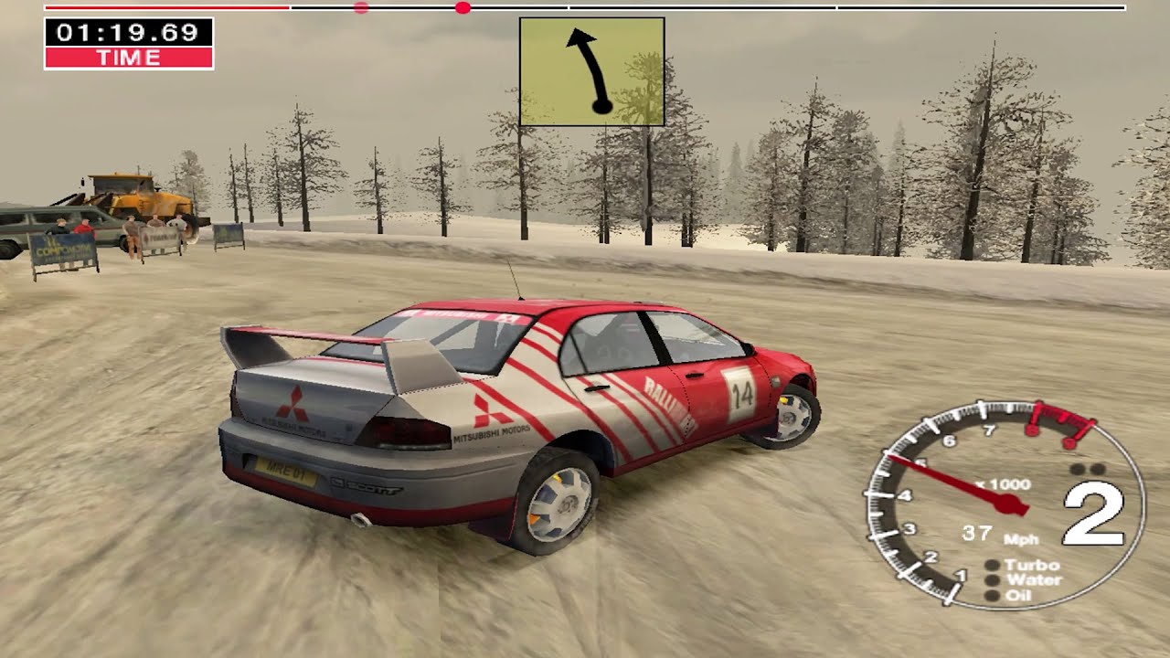 Colin McRae Rally 04 - Xbox original spill