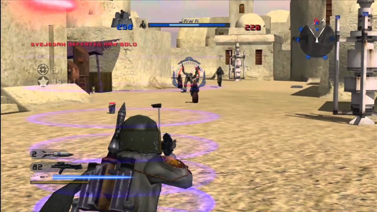 Star Wars Battlefront II (platinum) - Playstation 2 spill (PS2)