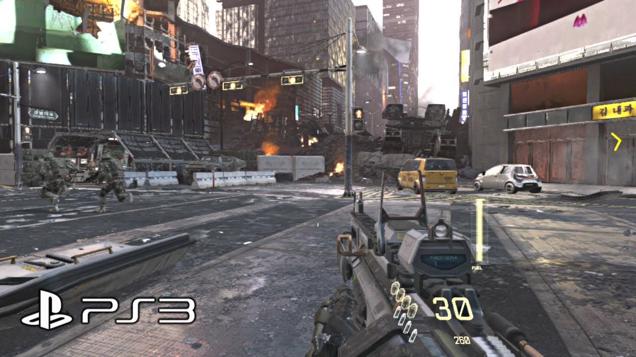 Gameplay-bilde fra Call Of Duty Advanced Warfare Day Zero Edition Playstation 3 Spill Ps3