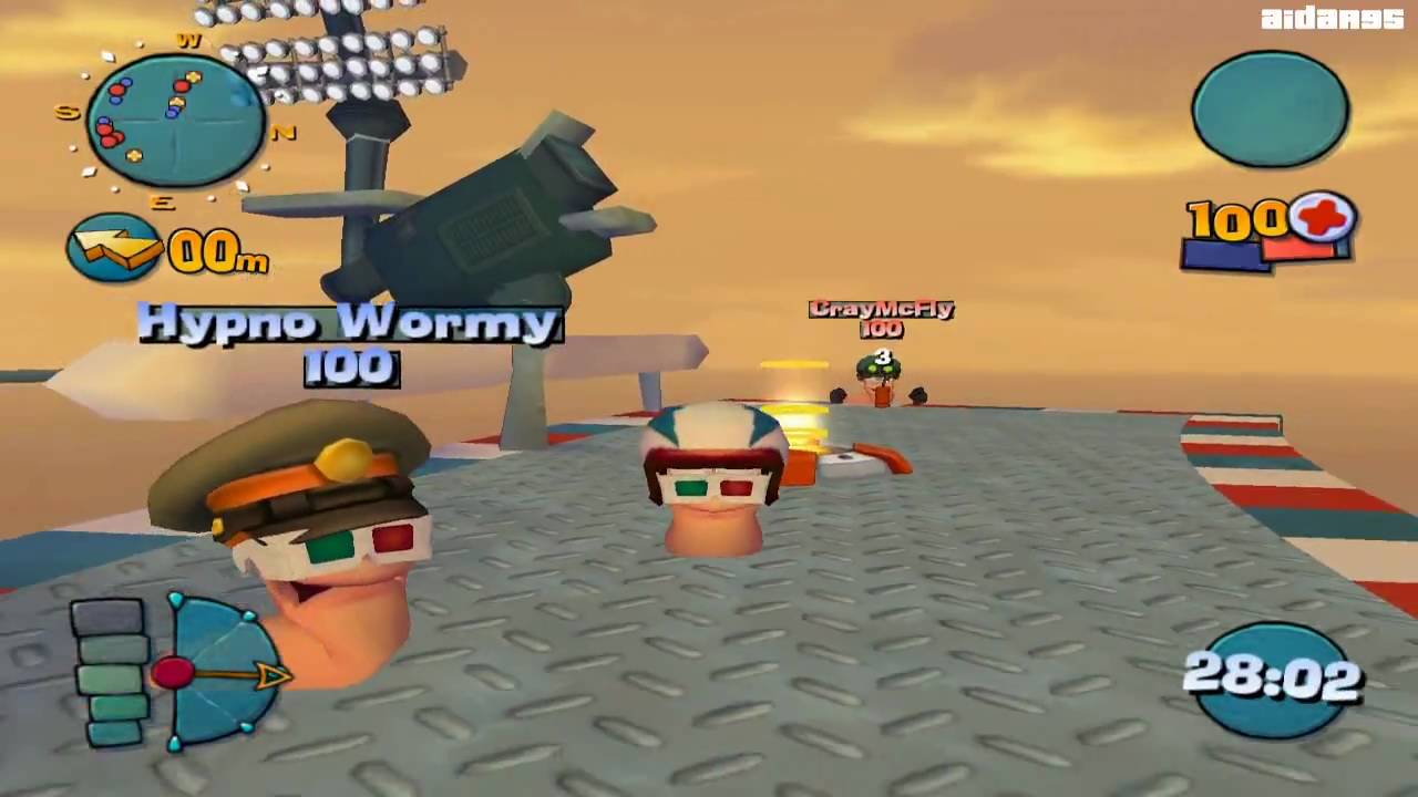 Worms 4 - Mayhem - Playstation 2 spill (PS2)