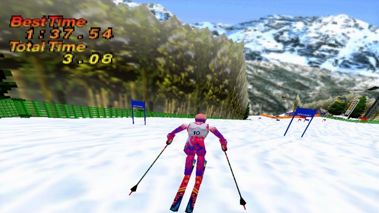 Nagano winter olympics 98 (kun kassett) - Nintendo 64 spill (n64)