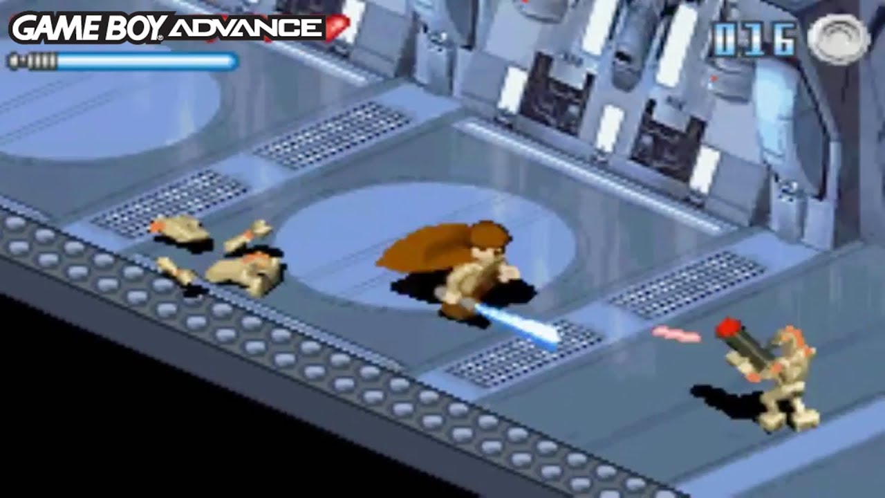Lego Star wars - The video game - Nintendo Gameboy advance spill (GBA)