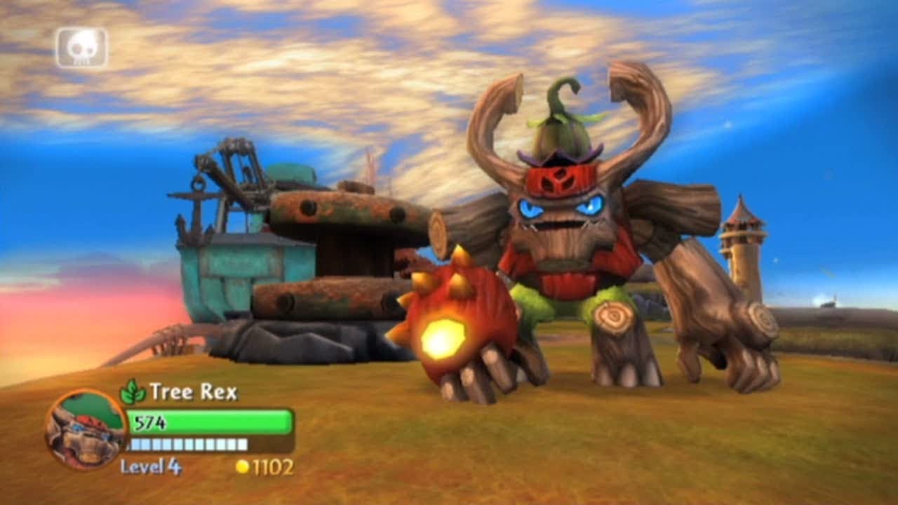 Gameplay-bilde fra Skylanders Giants Nintendo Wii Spill
