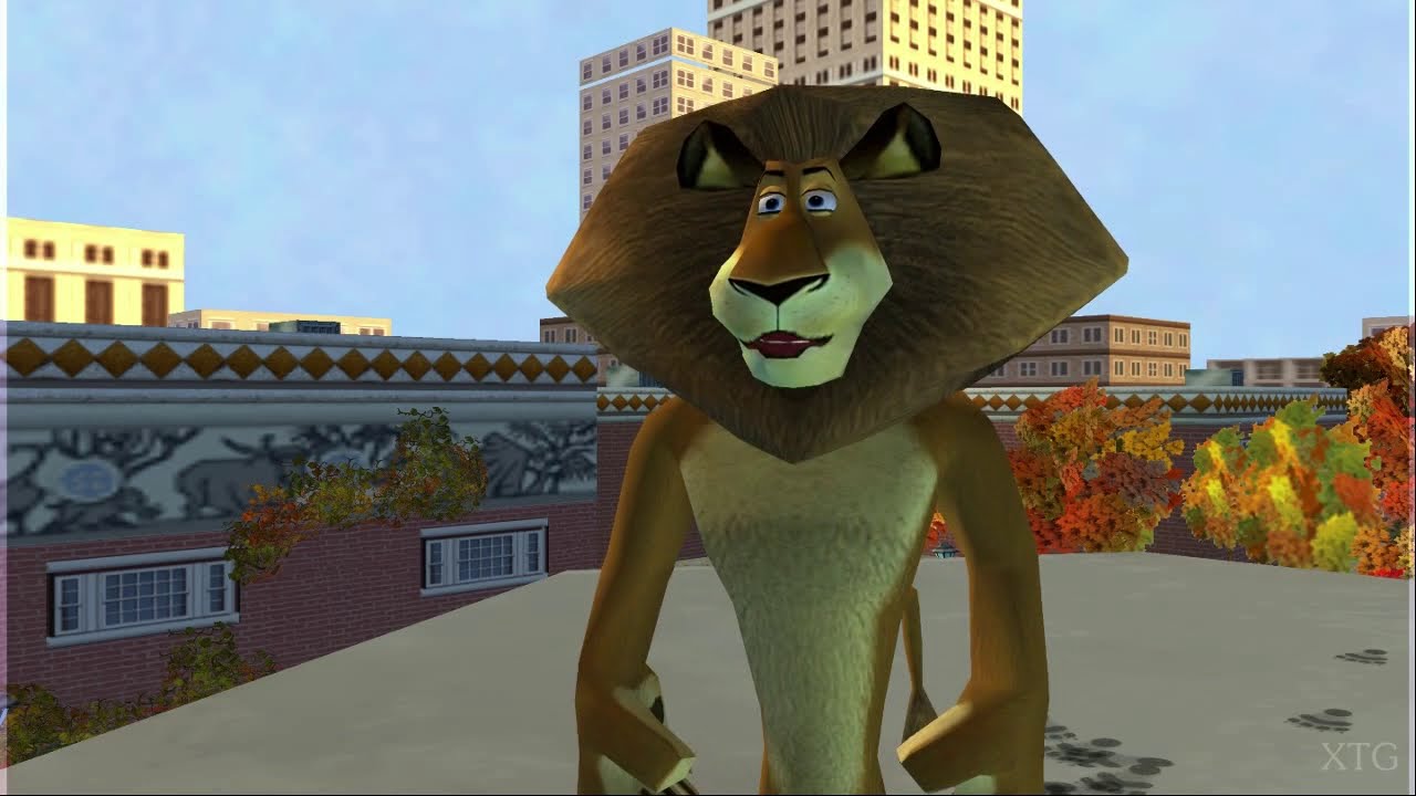 Gameplay-bilde fra Madagaskar (platinum) - Playstation 2 spill (PS2)