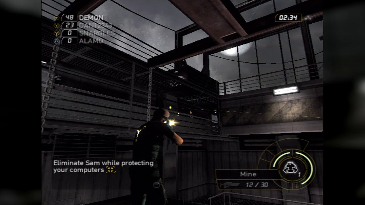 Gameplay-bilde fra Tom Clansys Splinter Cell Double Agent Rainbow Six Vegas Double Pack Xbox 360 Spill