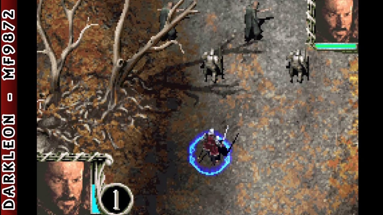 The lord of the rings - The third age - Nintendo Gameboy advance spill (GBA)