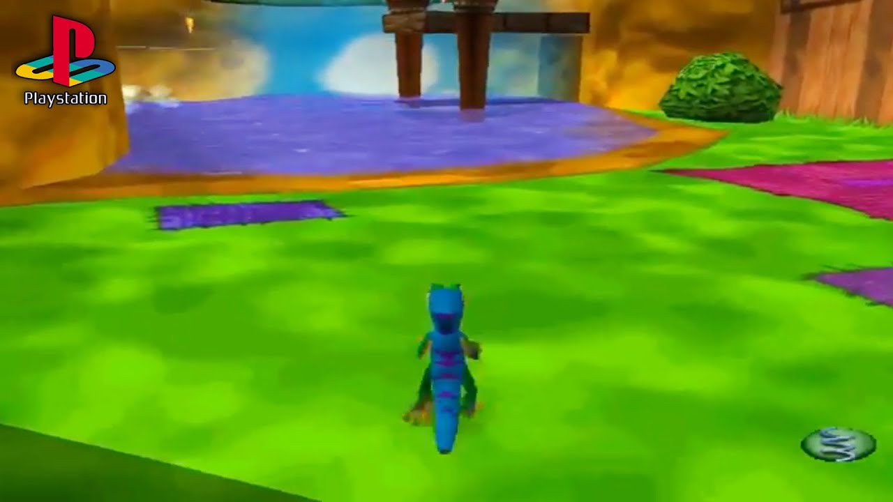 Gex 3D - Enter the gecko - Playstation 1 spill (PS1)