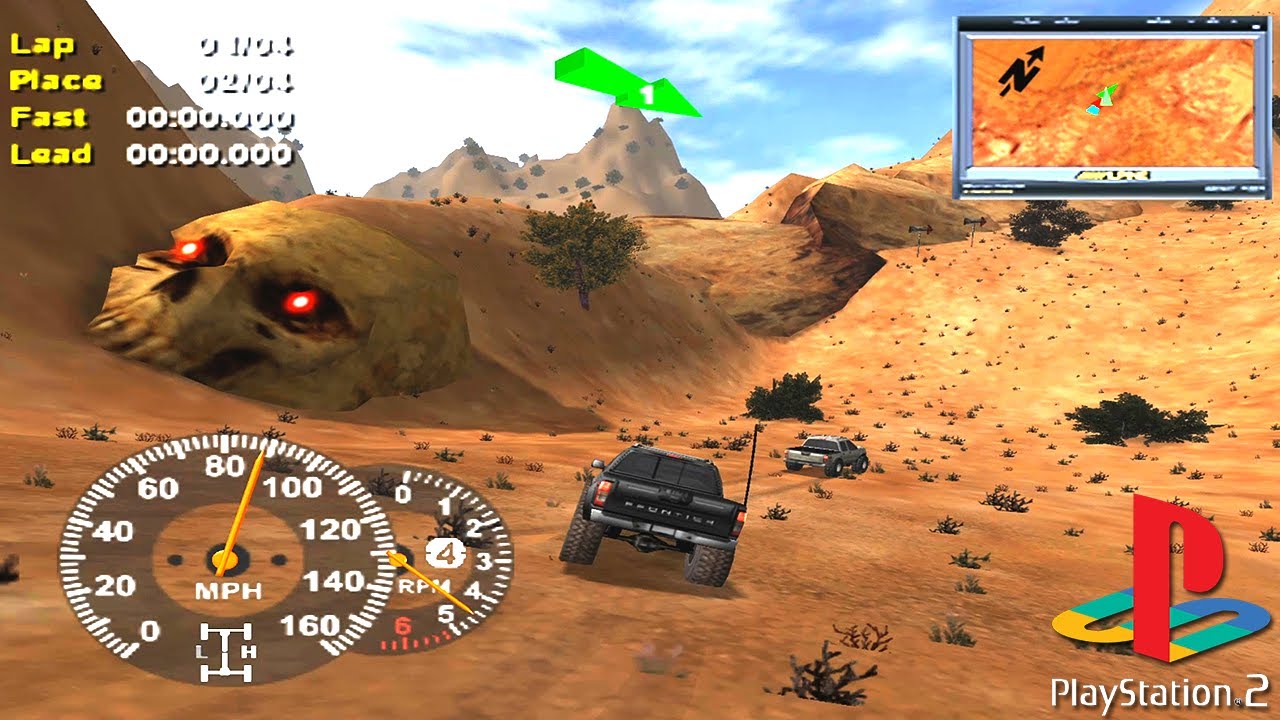 4 X 4 - Evo 2 - Playstation 2 spill (PS2)