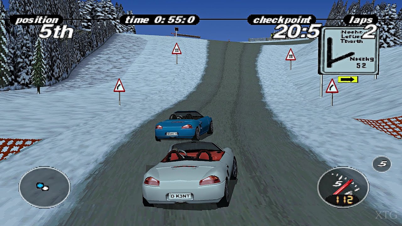Porsche challenge (platinum) - Playstation 1 spill (PS1)