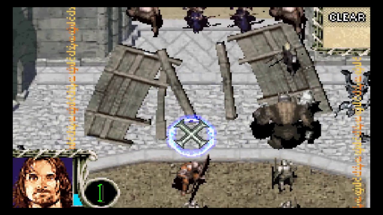 The lord of the rings - The third age - Nintendo Gameboy advance spill (GBA)