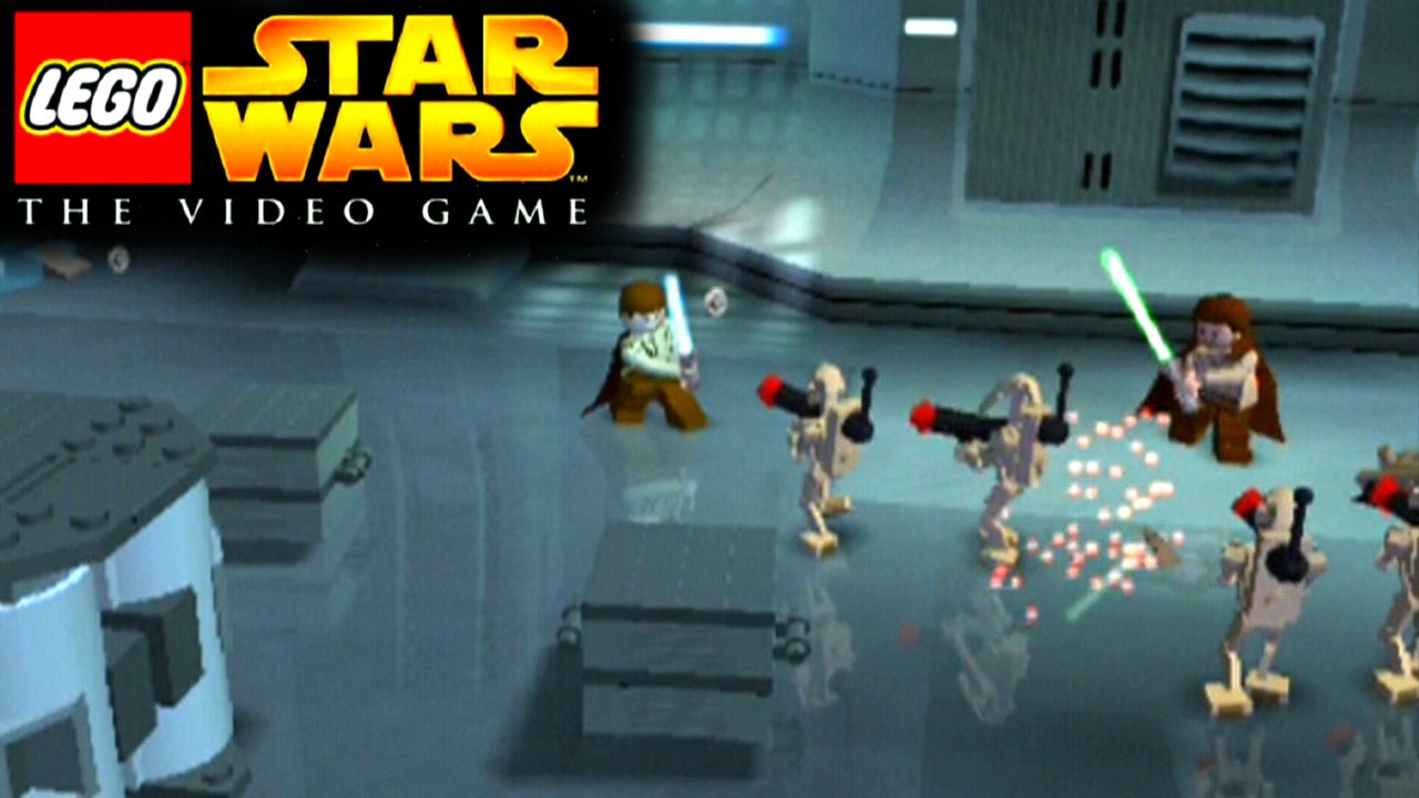 Lego star wars - The video game (platinum) - Playstation 2 spill (PS2)