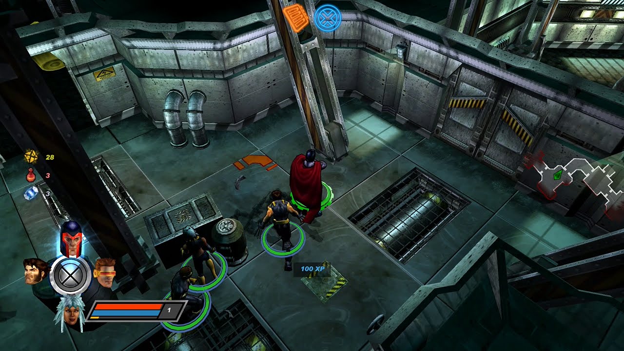 Gameplay-bilde fra X-men legends 2 - Rise of the apocalypse - Playstation 2 spill (PS2)
