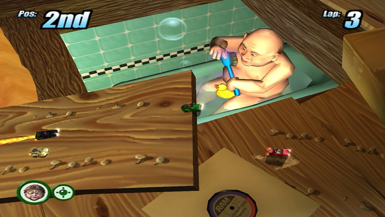 Micro Machines - Playstation 2 spill (PS2)