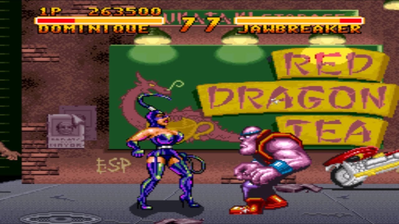 Double dragon - The shadow fall - Super nintendo entertainment system spill (snes)