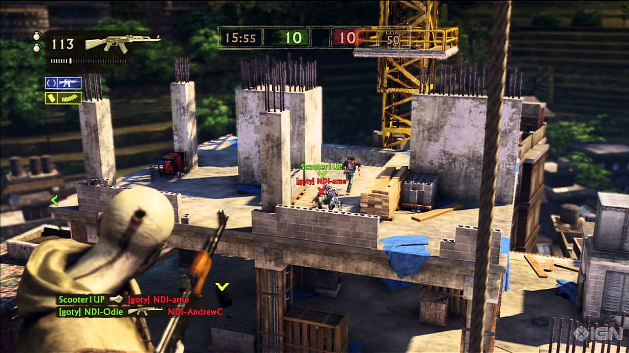 Gameplay-bilde fra Uncharted 2 Among Thieves Platinum Playstation 3 Spill Ps3