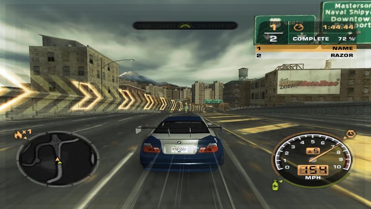 Need for speed - Most wanted - Nintendo Gamecube spill