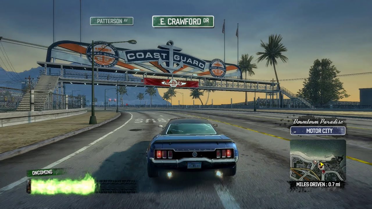 Gameplay-bilde fra Burnout paradise - The ultimate box - Playstation 3 spill (ps3)