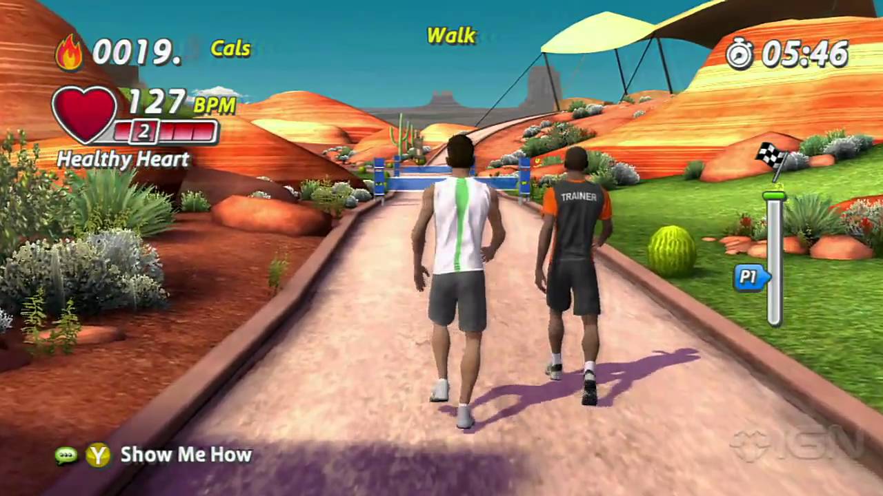 Gameplay-bilde fra Active 2 Personal Trainer Playstation 3 Spill Ps3