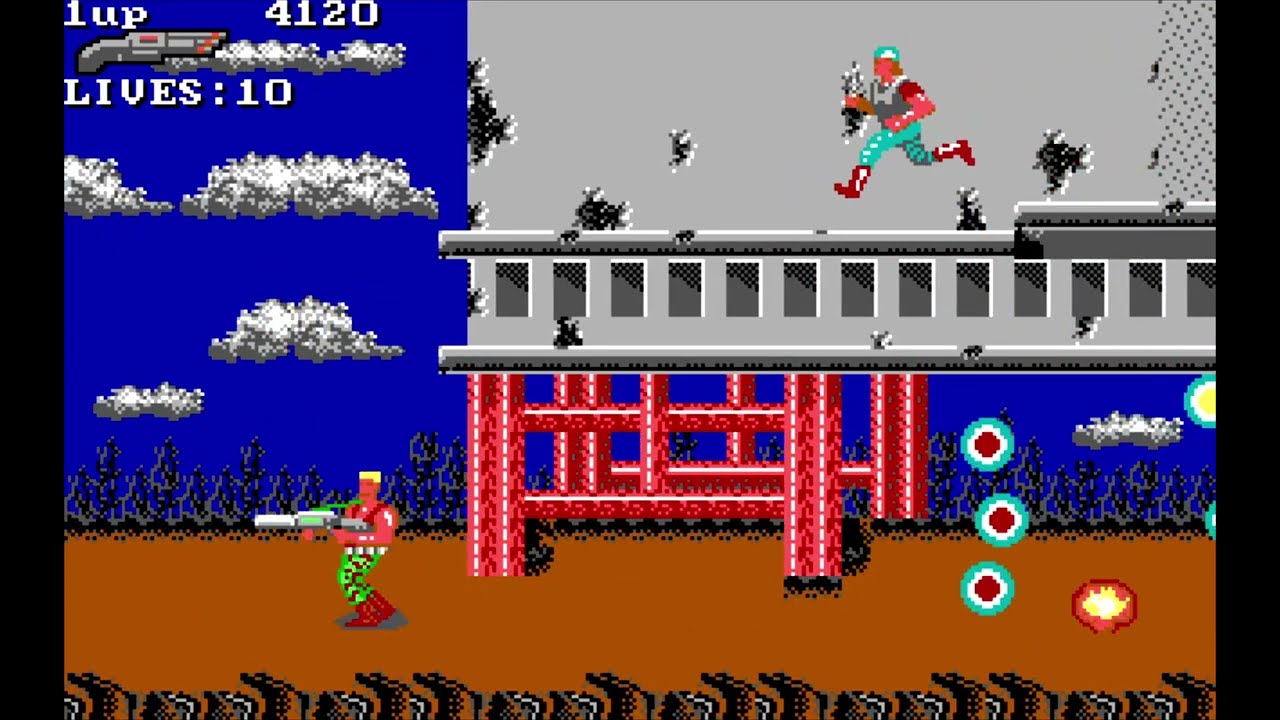Super C / contra (USA) - Nintendo entertainment system / NES spill