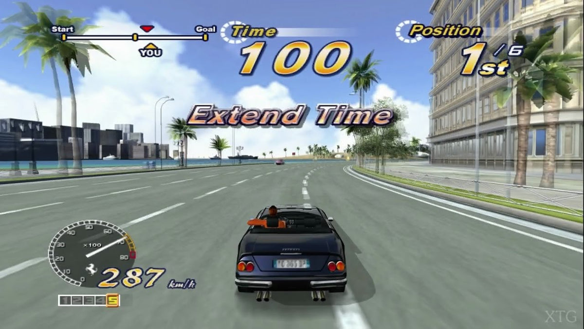 Outrun 2006 - Coast 2 coast - Playstation 2 spill (PS2)