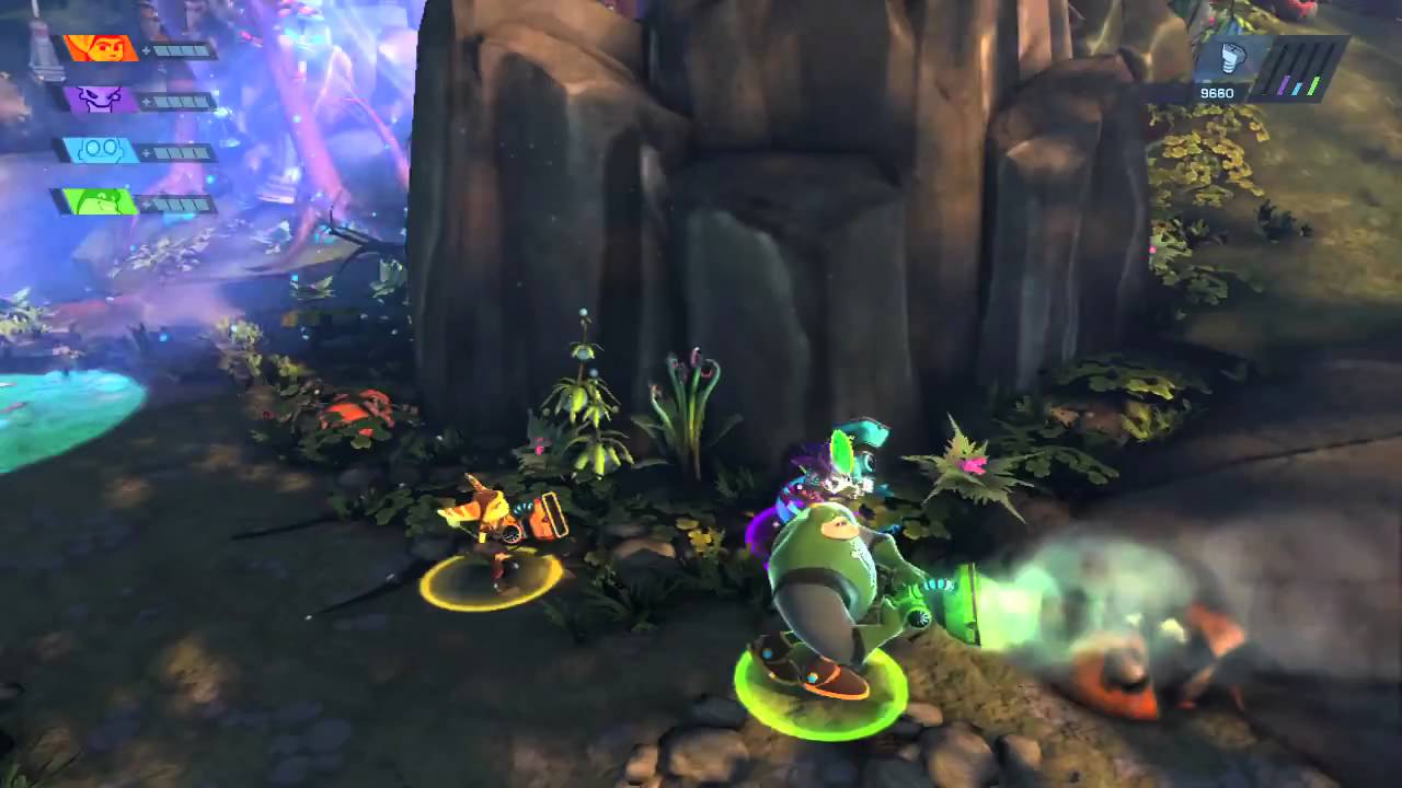 Gameplay-bilde fra Ratchet & Clank - All 4 one - Playstation 3 spill (ps3)