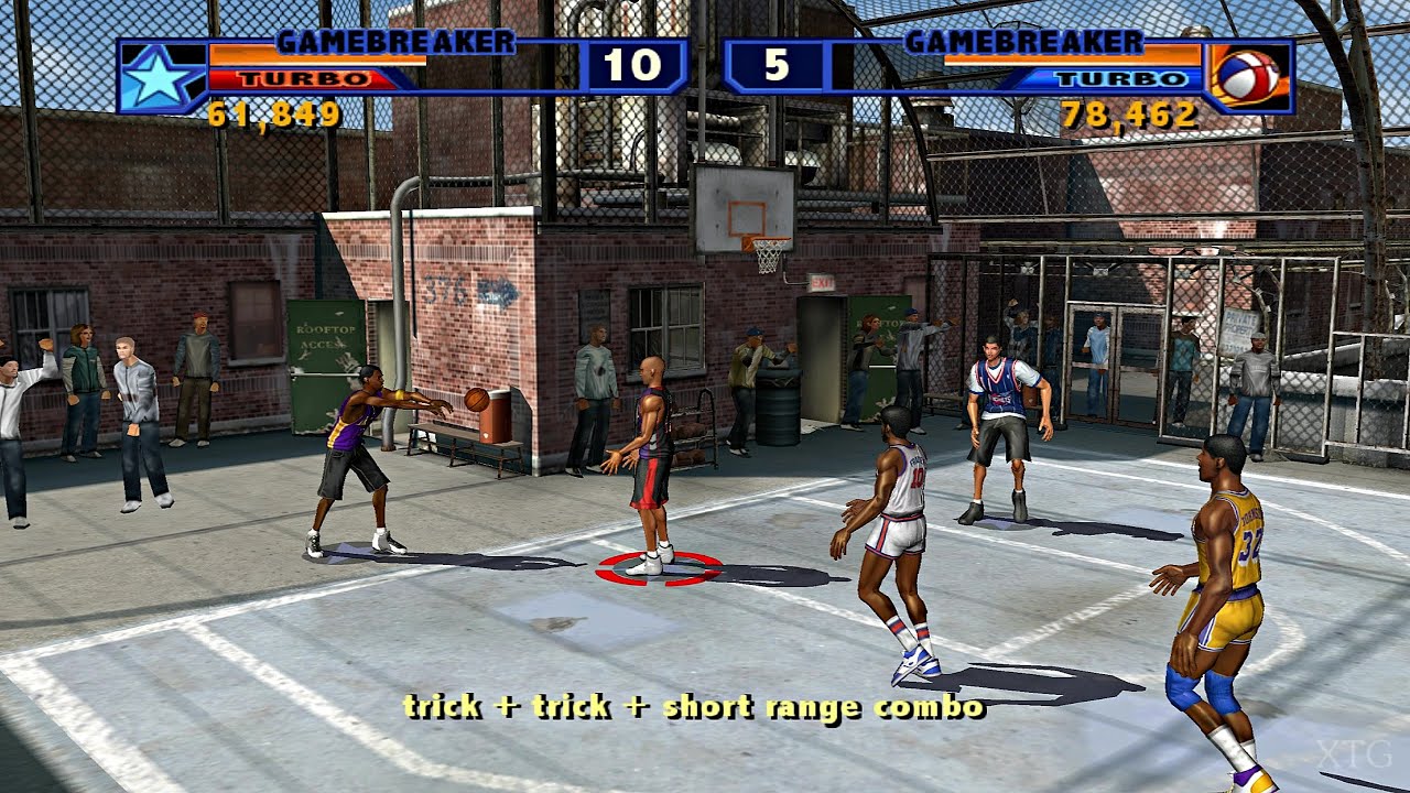 NBA street - Playstation 2 spill (PS2)