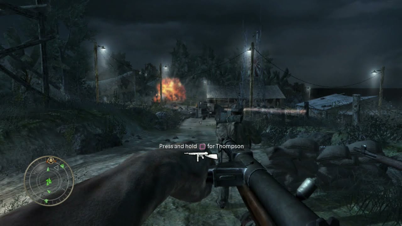 Gameplay-bilde fra Call Of Duty World At War Playstation 3 Spill Ps3