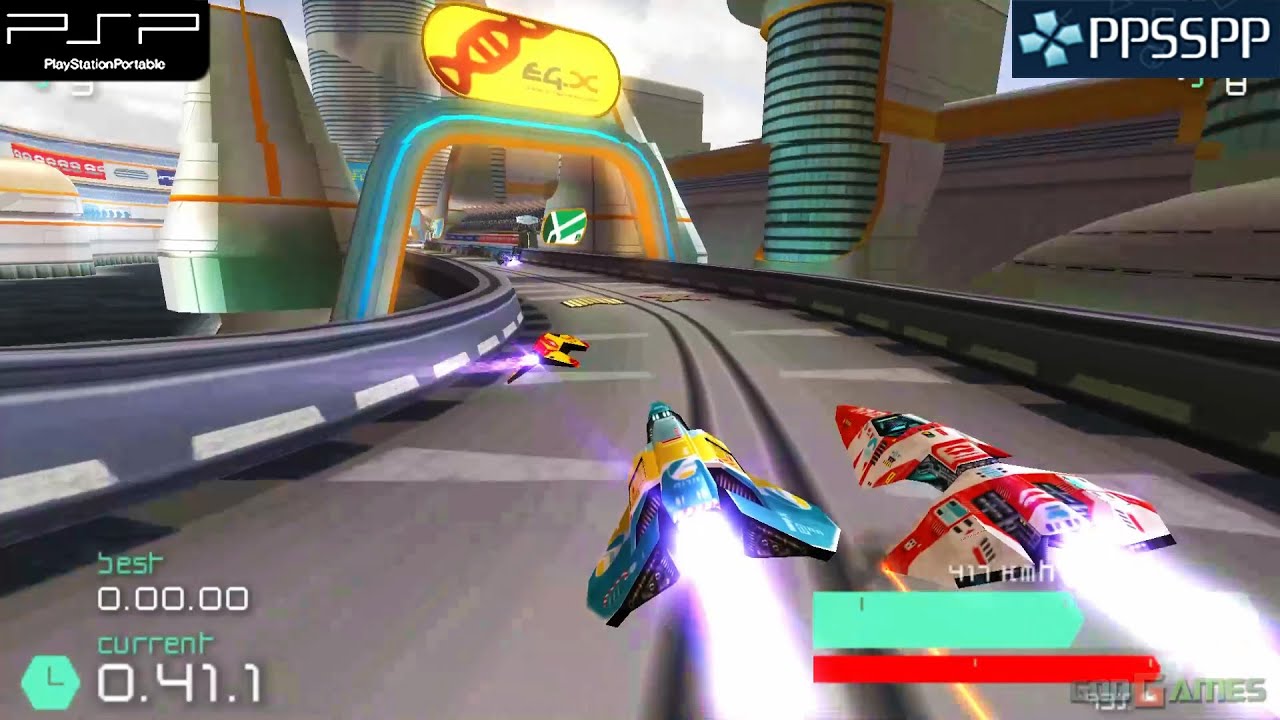 WipEout - Pure - Playstation portable spill (PSP)