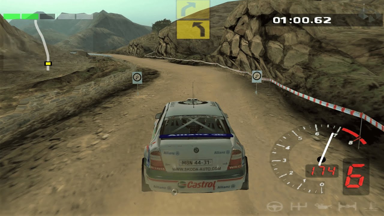 WRC world rally championship (platinum) - Playstation 2 spill (PS2)