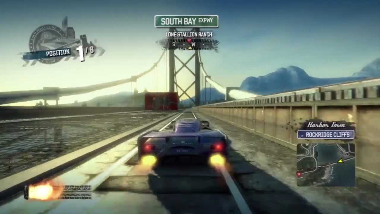 Gameplay-bilde fra Burnout Paradise Playstation 3 Spill Ps3