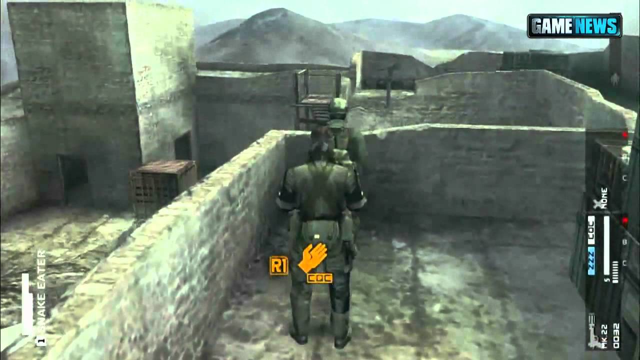 Gameplay-bilde fra Metal Gear Solid Classic Hd Playstation 3 Spill Ps3