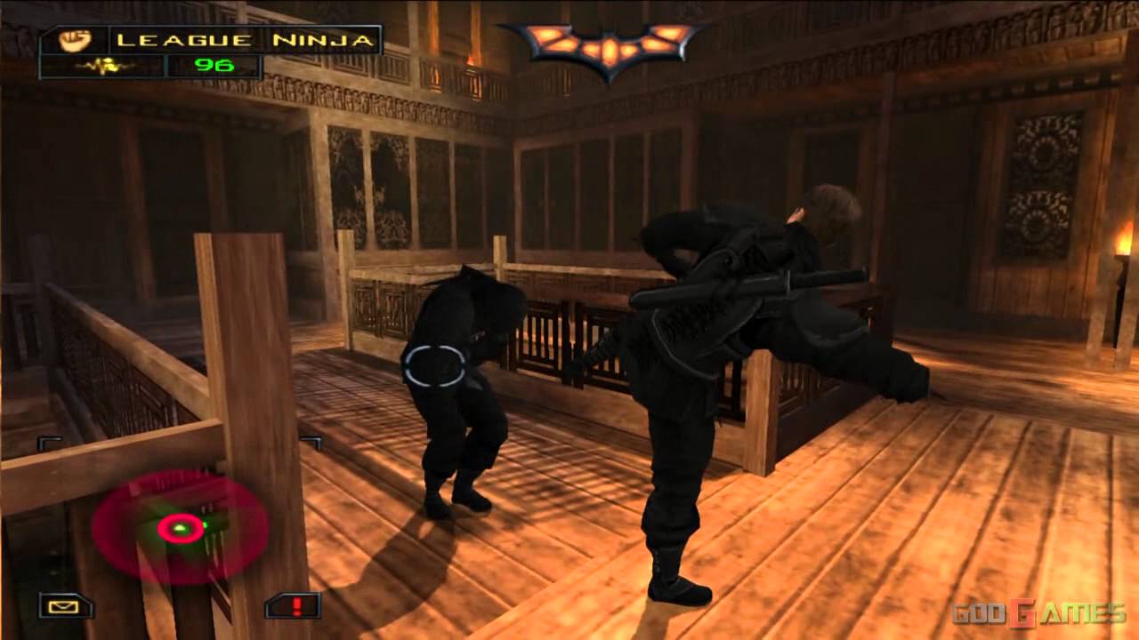 Gameplay-bilde fra Batman begins - Playstation 2 spill (PS2)