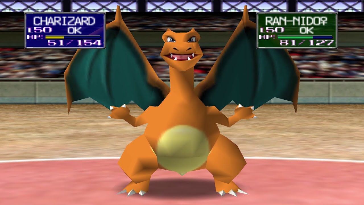 Pokemon stadium (tysk språk) – Nintendo 64 spill (N64)