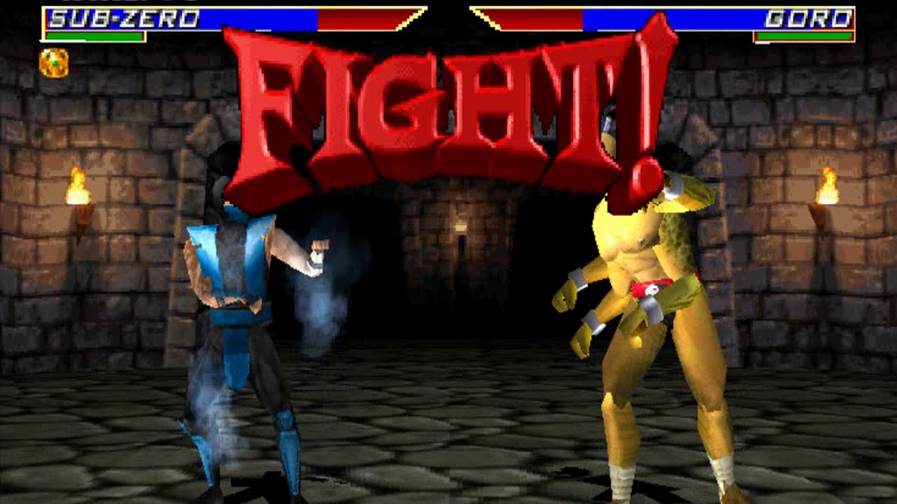 Mortal kombat 4 - Playstation 1 spill (PS1)
