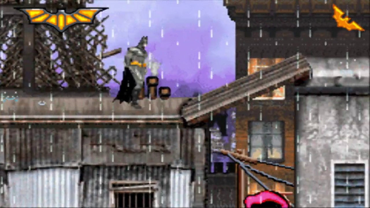Batman begins - Nintendo Gameboy advance spill (GBA)