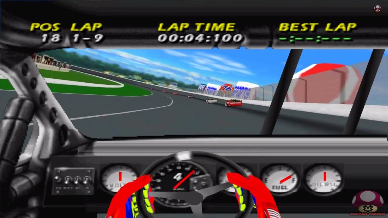Nascar 99 (kun kassett) - Nintendo 64 spill (n64)