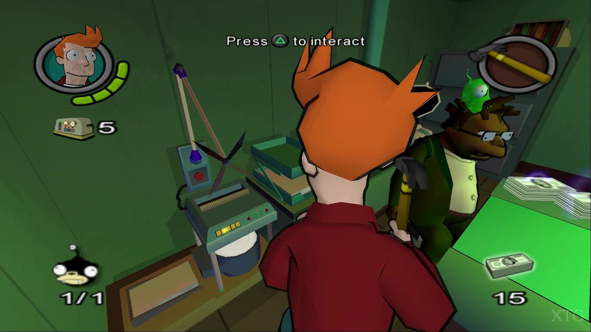 Futurama - Playstation 2 spill (PS2)