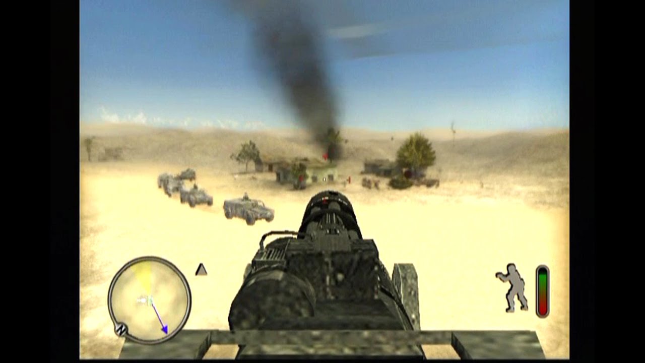 Gameplay-bilde fra Delta Force Black Hawk Down Xbox Original Spill