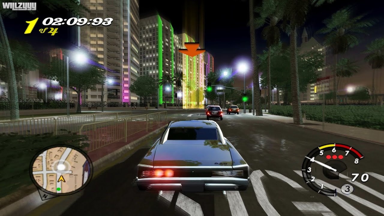 L.A. Rush - Playstation 2 spill (PS2)