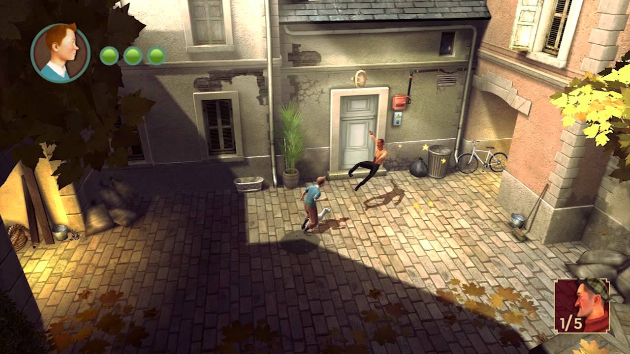 Gameplay-bilde fra The adventures of Tintin - The secret of the unicorn - Playstation 3 spill (ps3)