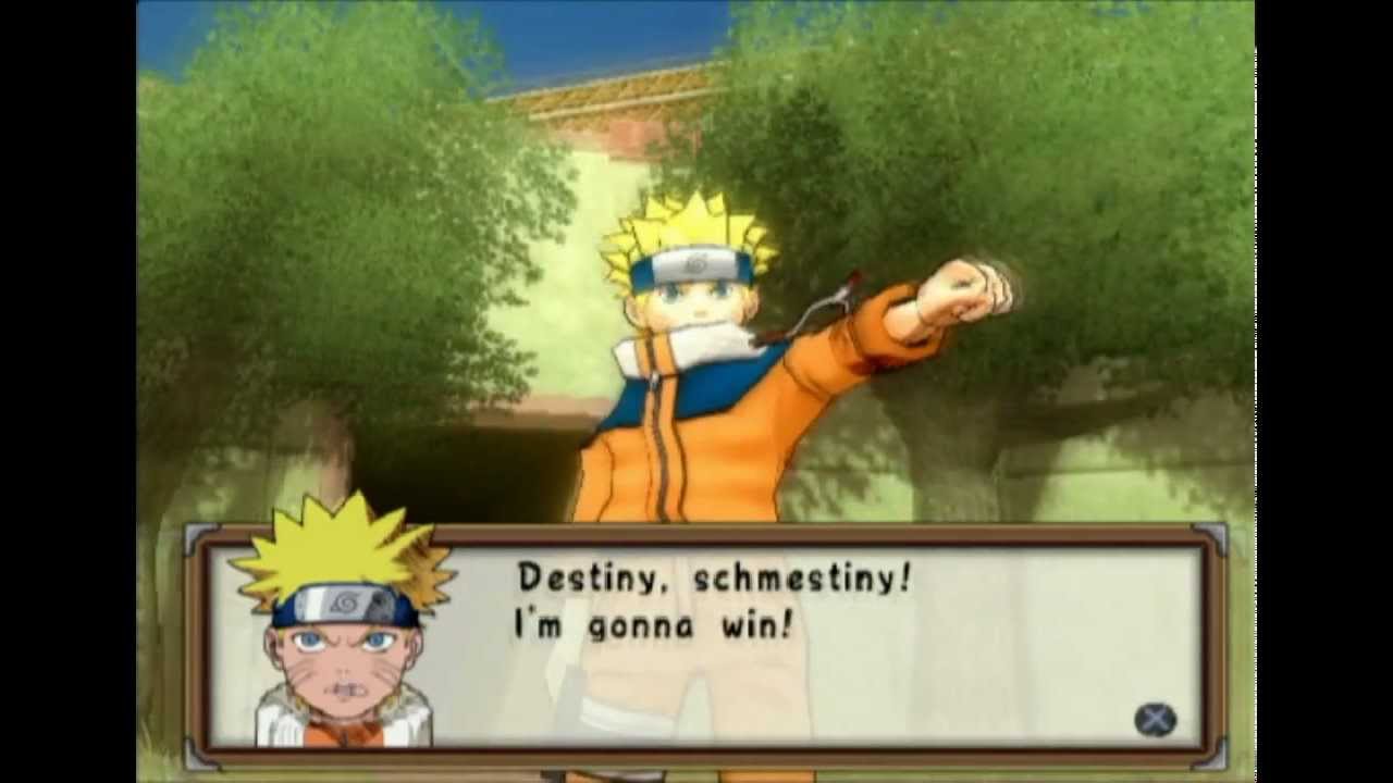Naruto - Ultimate ninja - Playstation 2 spill (PS2)
