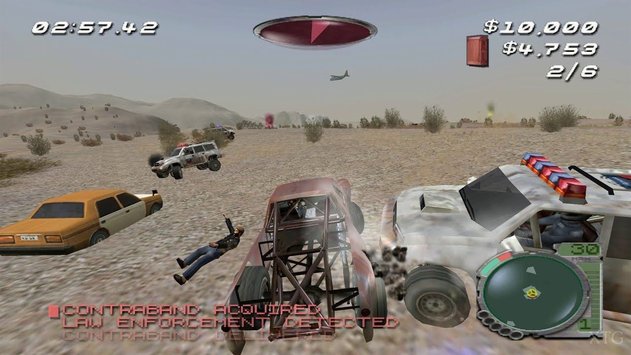 Smuggler's run - Playstation 2 spill (PS2)