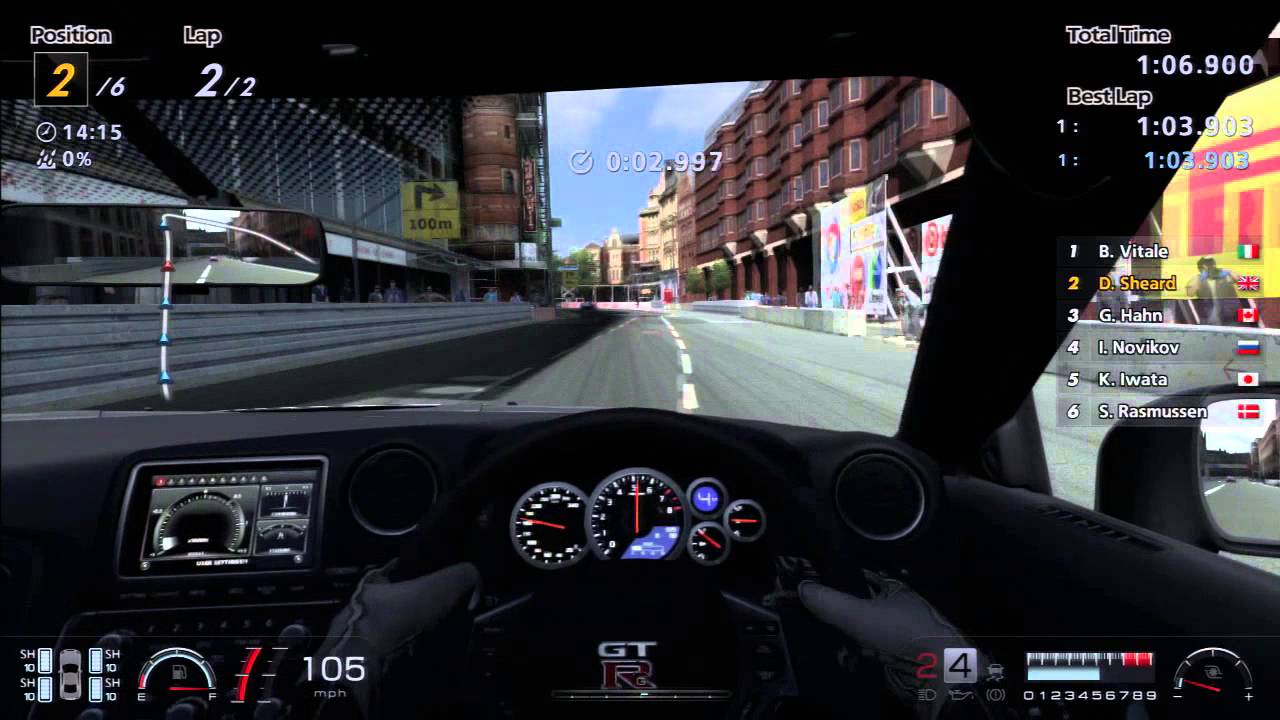 Gameplay-bilde fra Gran Turismo 6 Steelbook Playstation 3 Spill Ps3