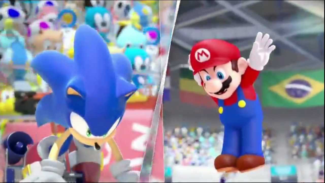 Mario & sonic at the London 2012 olympic games - Nintendo Wii spill