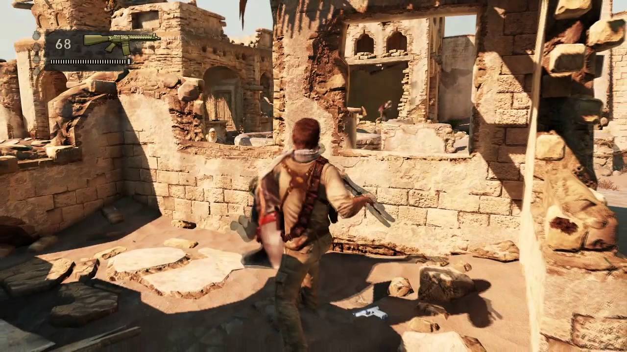 Gameplay-bilde fra Uncharted 3 - Drake's Deception (game of the year edition) - Playstation 3 spill (ps3)