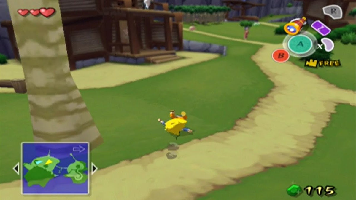 The legend of zelda - The wind waker (player's choice) – Nintendo GameCube spill