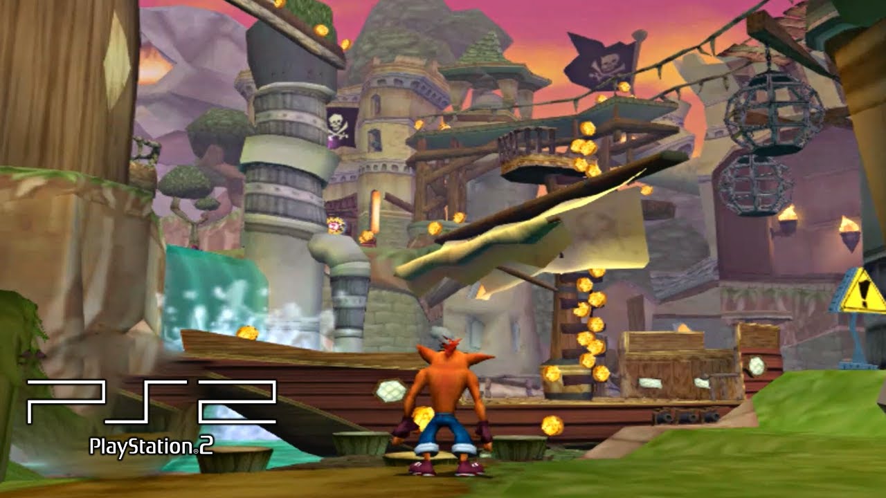 Crash - tag team racing (platinum) - Playstation 2 spill (PS2)