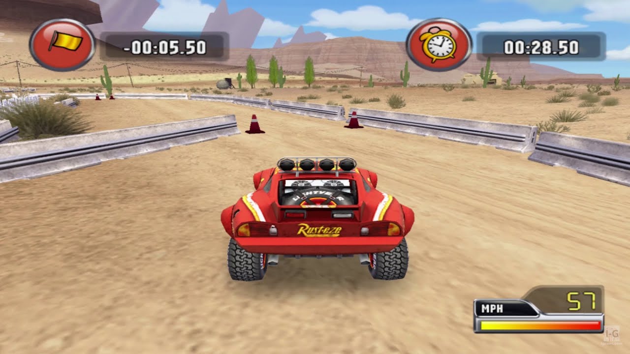 Disney pixar Cars - Race-O-Rama - Playstation 2 spill (PS2)