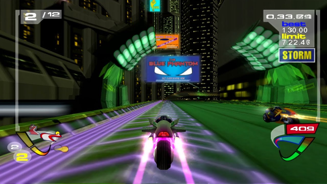 XG3 Extreme G Racing - Playstation 2 spill (PS2)