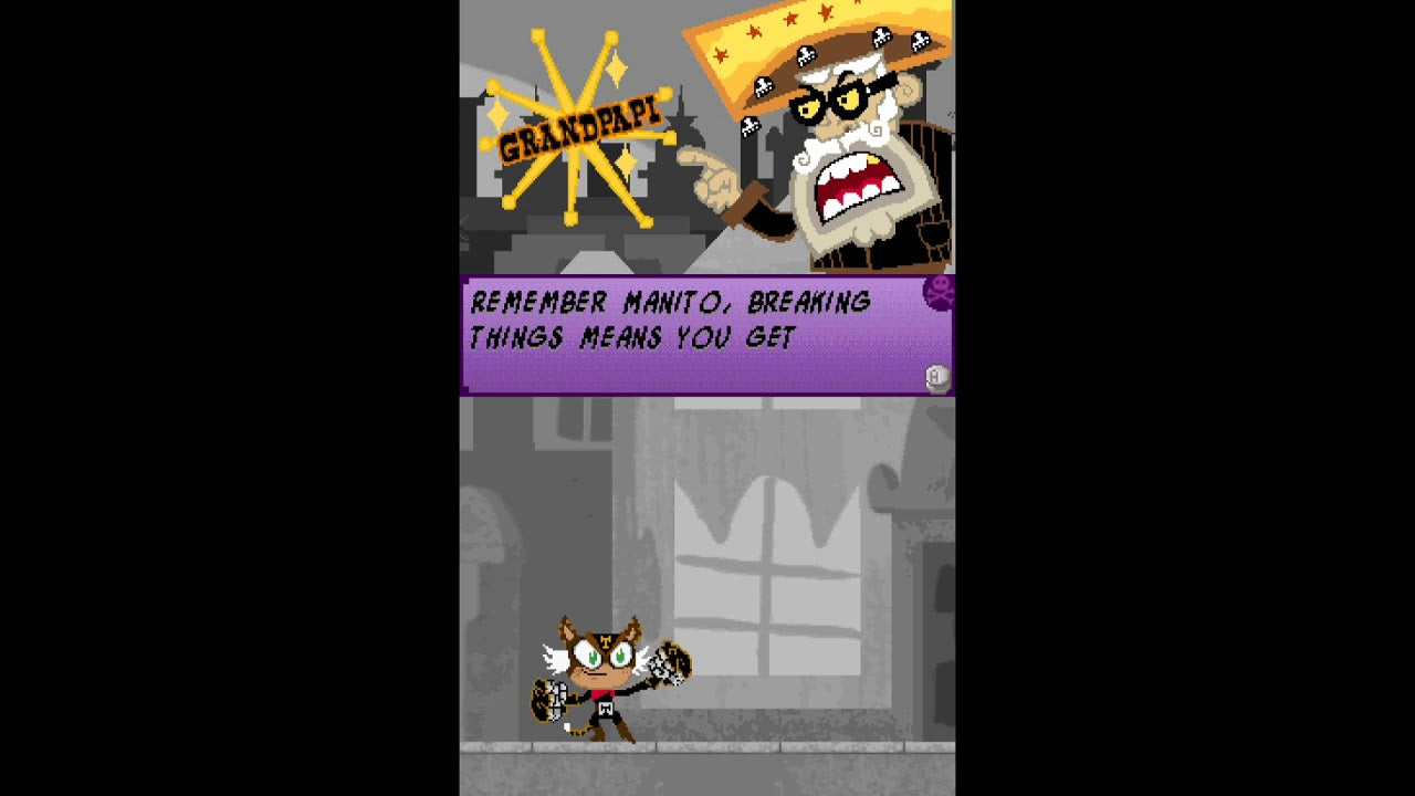 Gameplay-bilde fra Nickelodeon El Tigre The Adventures Of Manny Rivera Nintendo Ds Spill